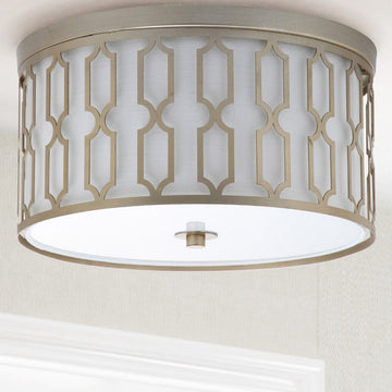 Link Metal LED Flush Mount - JONATHAN Y